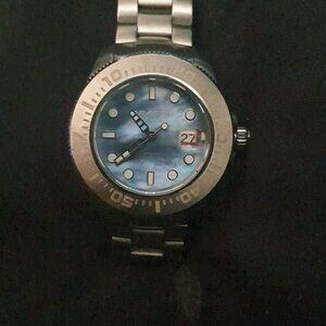 Aragon Divemasters blue pearl watch